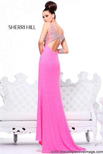 prom dress, sherri hill